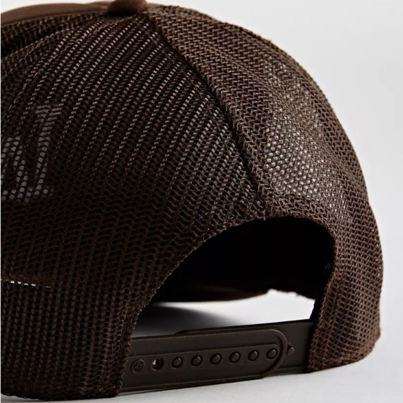 ‘47 Brand LA Dodgers Hat SnapBack Foam Front Mesh Trucker Brown Adjustable - Picture 4 of 4